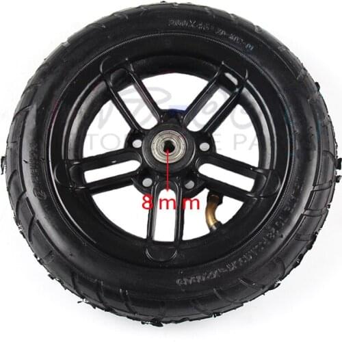 8X1 1/4 Or 200x45 Castor Wheel With Tyre & Tube Motorcycle Parts