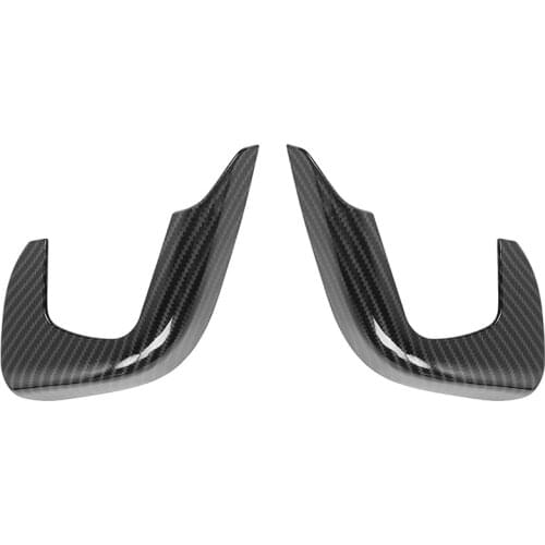 Tailgate Lift Cover for 2011-2021 Dodge Charger Car Rear Trunk Lift Cover Trim Frame Decor ABS Carbon Fiber Accessories