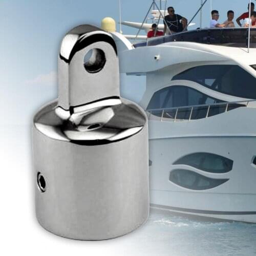 60%HOTStainless Steel Bimini Eye End Top Caps Fitting Marine Hardware for Boat Canopy