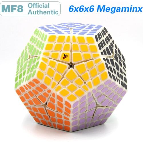 MF8 Kilominx 6x6x6 Megaminxed Magic Cube 6x6 Dodecahedron Professional Speed Puzzle Brain Teasers Educational Toys For Children
