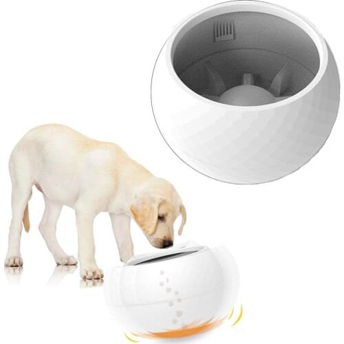 Dog Cat Food Bowl Treat Toy Interactive Pet Shaking Leakage Slow Food Feeder Container Puppy Bowl Pet Tumbler Feeder Toys 2021