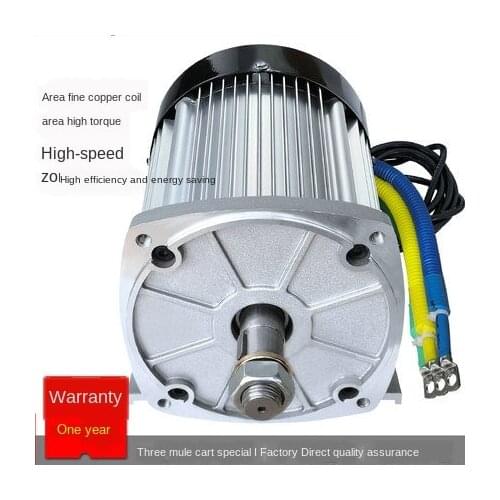 High-power Electric Motorcycle Modified DC Brushless High-speed Electromobile Electric Tricycle Electric Machine 48v60v72v2200w