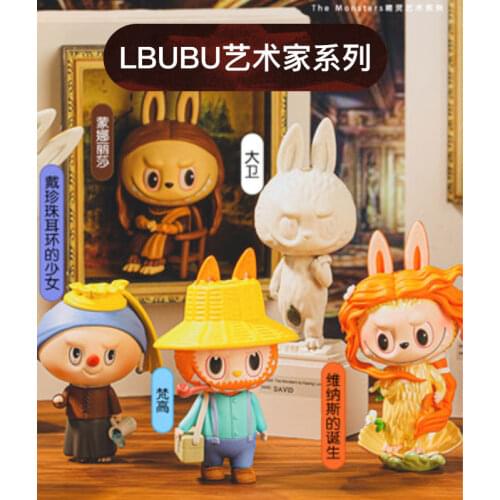 Original POPMART LABUBU Elf Art Series Blind Box Toy Figure Confirmed Style Cute Anime Character Gift Free Shipping