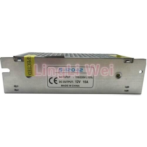 12V 10A 120W lighting Transformers 100V-220V AC to DC 12V Switch Power Supply Adapter Converter For RGB LED Strip light Driver