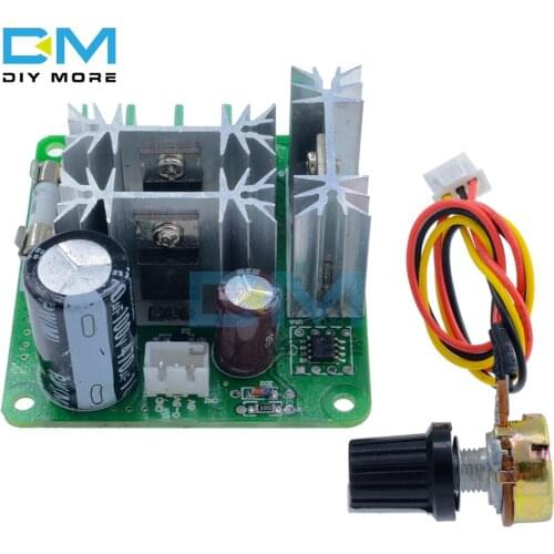 High Efficiency DC 6V 90V 15A DC Motor Speed Switch Control Board Controller Module Pulse Width PWM Speed Regulator