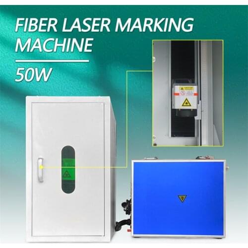 150x150mm Detached Fiber laser marking machine 50W for metal / Non-Metal Bestb