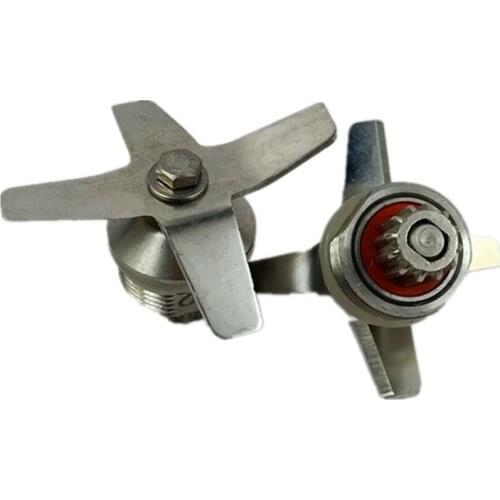 2Pcs for JTC Blender Knife Stainless Steel Blender Blade TM-767 Spare Parts Grinder 67-02 Knife Broken Soymilk Blade