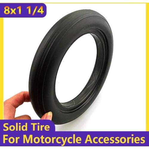 8x1 1/4 Solid Tire(200x45) Electric Scooter Solid Tyre for Electric Scooter Folding Bicycle Parts Electric scooter accessories