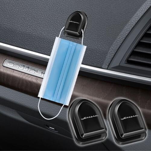 Car multifunctional mini hook Car interior hooks headphone cord key storage Poly Bag Organizer hooks for LADA VESTA niva kalina