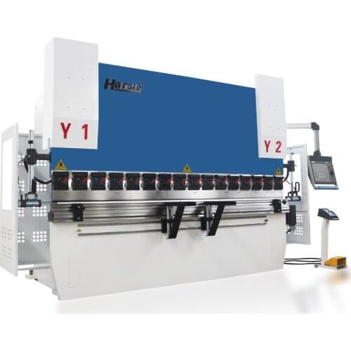 CNC Synchronized Press Brake 110T DA66T Controller Capacity 3200mm Length