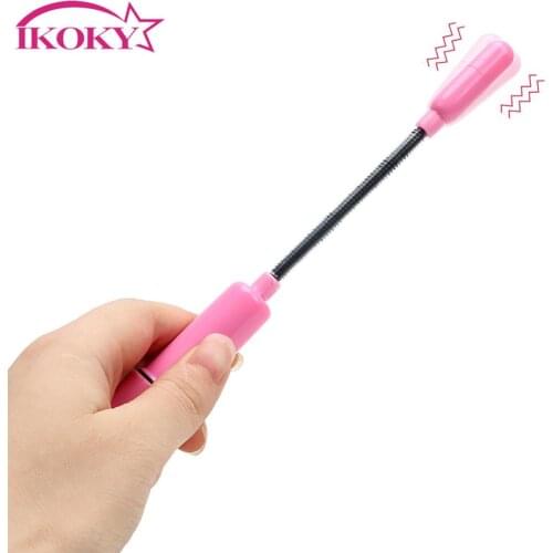 IKOKY Vibrator Stick Clitoris Stimulator Bendable Sex Toys for Women Men Magic Wand Anal Plug Vagina Massager Flirting Toys