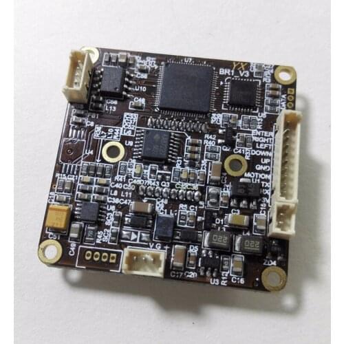 Intelligence IR Control 38 * 38 650tvl RJ10 DSP + SONY 639 CCD Board Camera OSD Control
