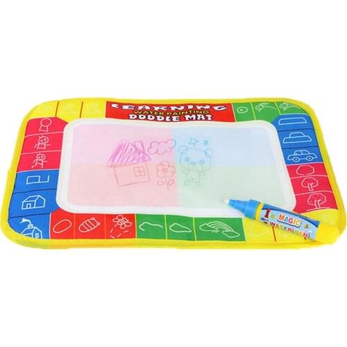 Magic Water Painting Drawing Mat & 1 Pens Doodle Board Coloring Books for Kids Children Educational Toys