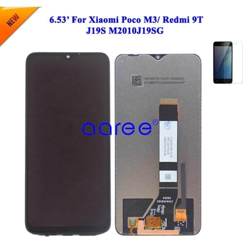 LCD Display Original For Xiaomi Redmi 9T LCD For Xiaomi Poco M3 LCD Display LCD Screen Touch Digitizer Assembly