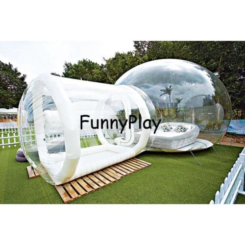 Transparent inflatable bubble camping tent Hot sale brand new install convenient outdoor booth tents namioty bubble tent