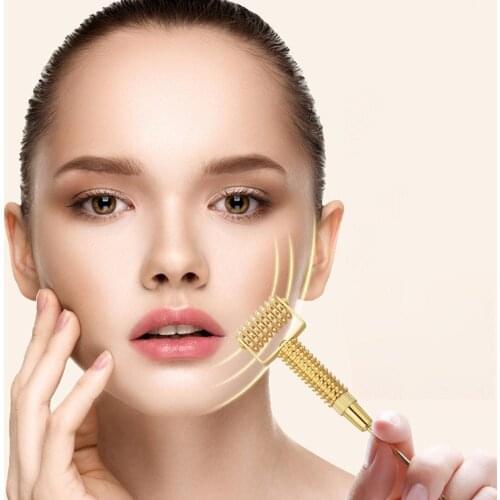Roller Face Thinner Roller-type Manual Lifting Firming Massage Remove Massager Instrument V-face Instrument Face-li W6F2