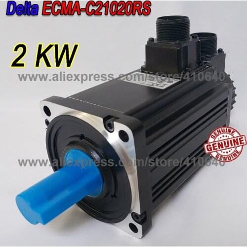 Delta 2000 W Servo Motor ECMA-C21020RS Work With Servo Drive ASD-B2-2023-B Genuine 2KW Motor Quality Better After Sales Service