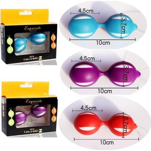 Ben Wa Balls Vaginal Balls Silicone Kegel Balls Sex Toys for Women Vaginal Tight Exercise Sex Product Free Shipping