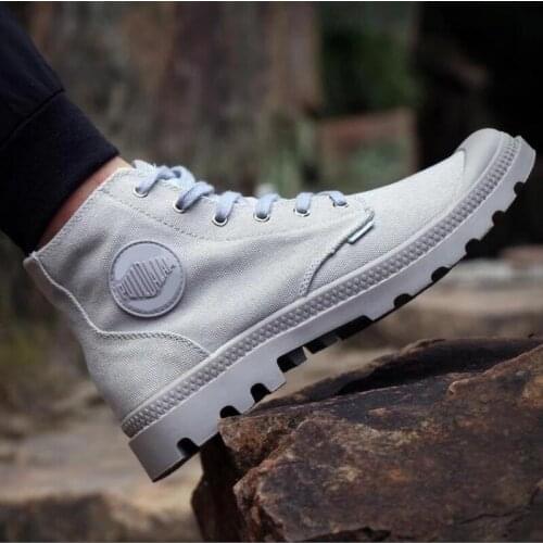 SZSGCN414 High Quality Men Canvas Shoes Fashion High top Men Casual Shoes Breathable Canvas Man Lace up Brand Shoes Black 5color