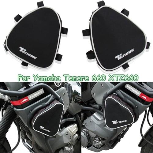 For Yamaha XT660Z XTZ 660 Tenere 660 Motorcycle Frame Crash Bars Waterproof Bag Repair Tool Placement Bag