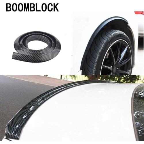 Auto Car-styling Sticker For Ford Focus 2 3 Fiesta Mondeo Kuga Ranger Mustang VW Spoilers Front Bumper Lid Wheel Tire Eyebrow