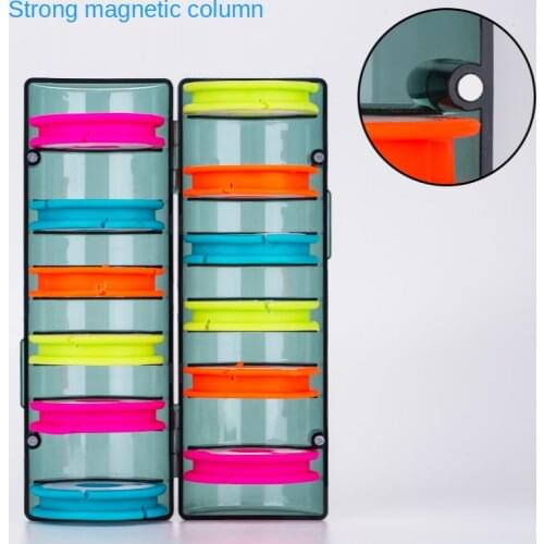 Silicone Material Main Line Box Large Spool Large Fishing Line Group Box Multi-function Fishing Line Reel 4/6/8/10/12 Reel