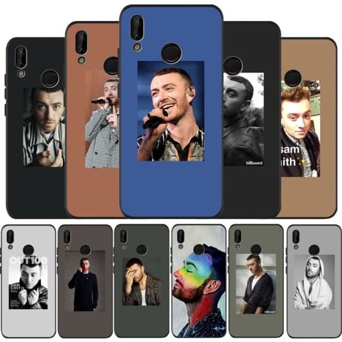 Sam Smith black Phone Case for huawei P40 P30 P20 P10 Pro P9 Lite nova 4E 6SE Psmart 2 2019 Y6 9 Prime cover