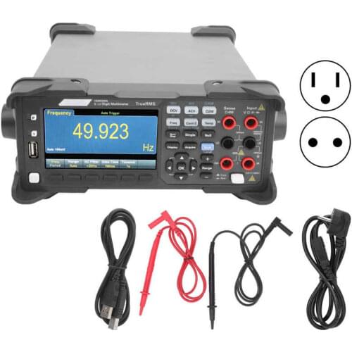 Voltmeter HDM3055 5 1/2 Digit Multimeter Dual Display USB/LAN/232/485 Digital Desktop Multimeter multimetro digital profesional