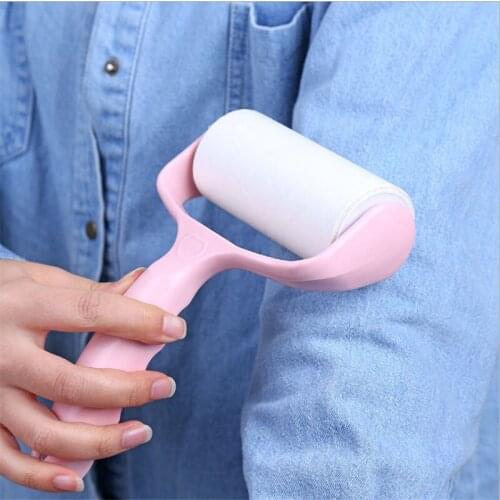 Tearable Roller Type Sticky Hair Brush Creative Home Sofa Pet Hair Clothing Sticky Hair Roller To Hair Cleaning Brush Tools