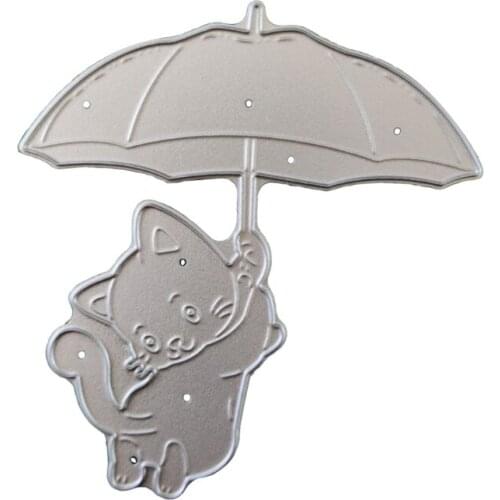 Umbrella Metal Cutting Dies Stencil Scrapbooking DIY Album Stamp Paper Embossing