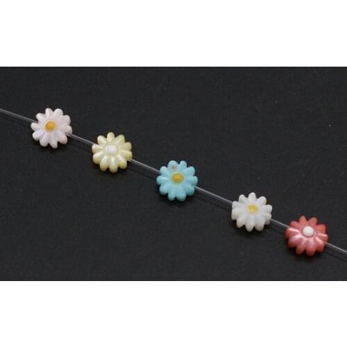 Natural Mother of Pearl Shells Beads Stripes Shell Round Loose Beads For Jewelry Making DIY Bracelet Necklace 15'' Strand 5-6mm