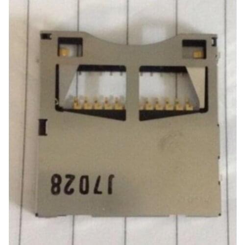 New SD Memory Card Slot Holder assembly for Panasonic LX2 LX3 LX4 LX5 MDH1 GM1GK FH8 FZ18 Camera Repair Part