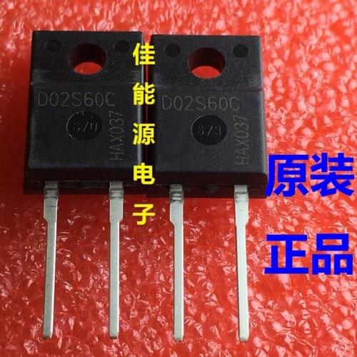 New 10PCS/LOT D02S60C SCS210AM DPG15I400PM STTH810FP TO-220F-2