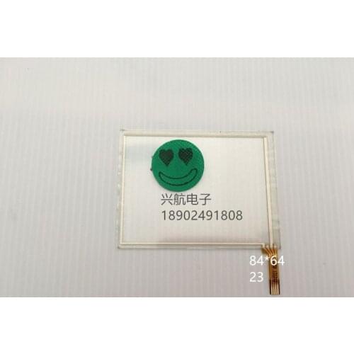 Original new 4 wire length 23 shape 84 * 64 resistance 4-wire touch screen touch glass