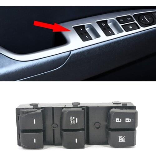Front Left Driver Side Electric Power Master Window Switch Lifter Button 93570-3X032RY for Hyundai Elantra 2014 2015 2016