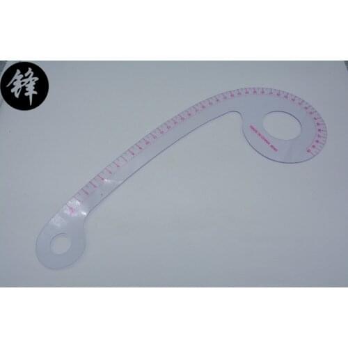 Plastic curve ruler Special clothing ruler 6040-40 used for drawing the pattern of the clothing
