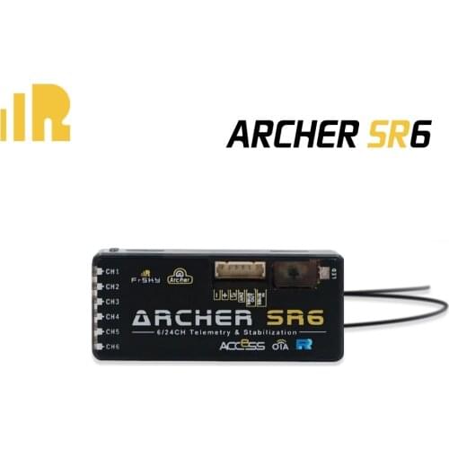 FrSky 2.4GHz ACCESS ARCHER SR6 RECEIVER