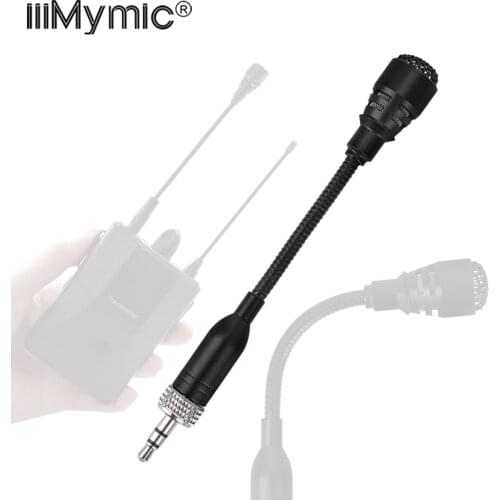 Professional Handheld Style Unidirectional Condenser Microphone For Sennheiser Wireless BodyPack Transmitter 3.5 mm Lockable Mic