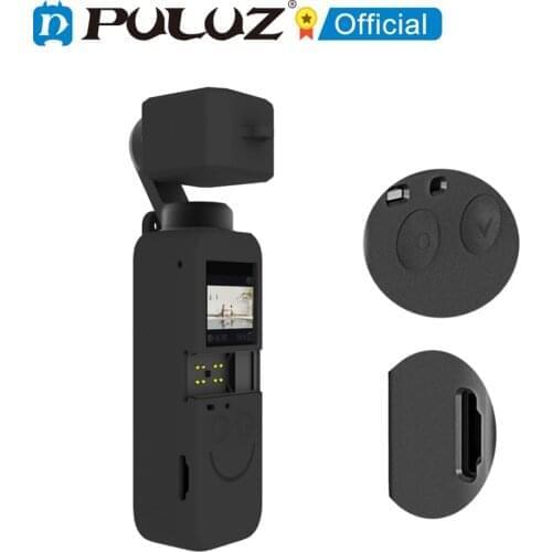 PULUZ 2 in 1 Silicone Cover Case Set for DJI OSMO Pocket 2
