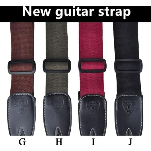 Adjustable Embossed Guitar Strap Electric Guitar Acoustic Guitar Folk Guitar Bass Strap