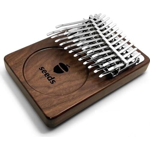 Seeds 34 24 Keys Kalimba Columbus Black walnut board Thumb piano key portable keyboard music notes xylophone Musical instrument