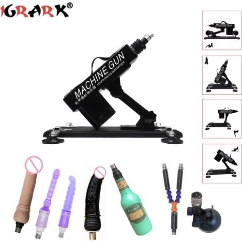 Upgrade Sex Machine for Men and Women Automatic Masturbation Love Robot Machines with Big Dildo Adult Sex Toy shop