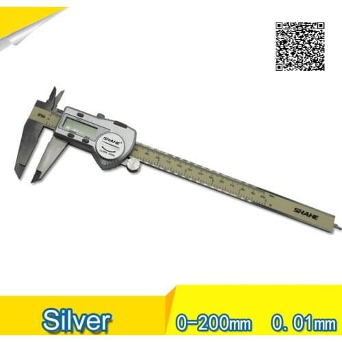 High quality Digital display calipers.0-200mm 0-6inch digital vernier caliper