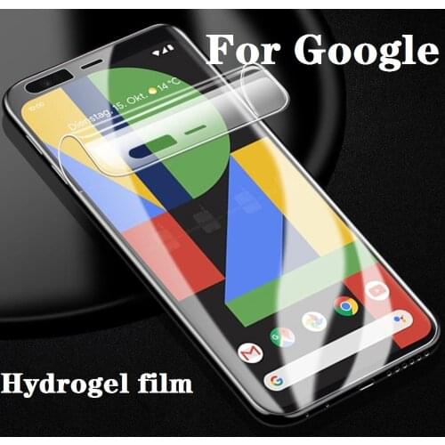 Screen Protector Protective Film For Google Pixel 3 3a 2 1 Full Cover Hydrogel film For Google Pixel XL 2 XL 3 XL 4 XL
