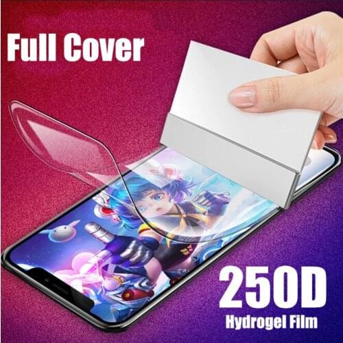 Screen Protector for LG K10 2017 K10 Pro K30 Power Hydrogel Film for LG K11 Plus K20 V Protective Film on LG X Power 2