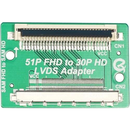 LCD PANEL FLEXİ REPAİR KART 51 TO P FHD 30P HD LVDS ADAPTER SAM SAM TO FHD HD