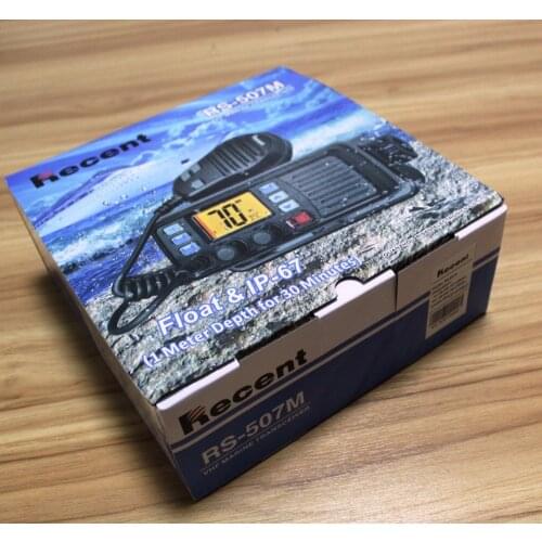 25W IP67 Waterproof Marine Walkie Talkie two way radio RS-507M Dual/Tri-watch Float VHF CB car Vesicle Radios boat Transceiver