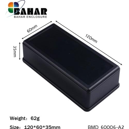 Bahar Desk-top electronics plastic ABS 10 pieces enclosure from Bahar Enclosure 120*60*35mm BMD60006