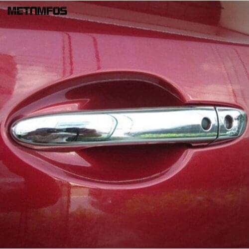 For Mazda CX-5 CX5 2012-2014 2015 2016 Chrome Door Handle Cover Trim Decoration Frame Sticker Exterior Accessories Car Styling