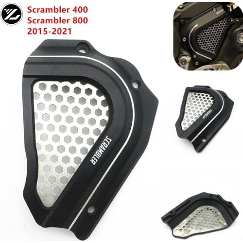 For Ducati Scrambler 800 400 2015 2016 2017 2018 2019 2020 Motorcycle Engine Front Sprocket Cover Gearwheel Gear Guard Protector